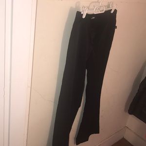 Classic Black Bootcut Dress Pants